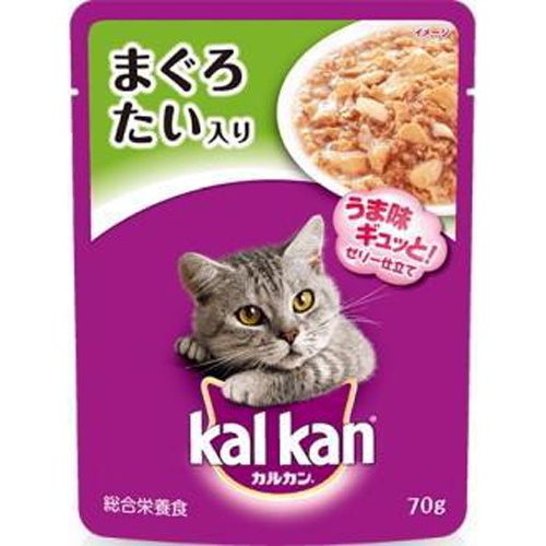 カルカン 1歳からまぐろとたい 70g