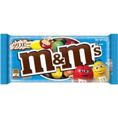 m&m’s クリスピーシングル 42g