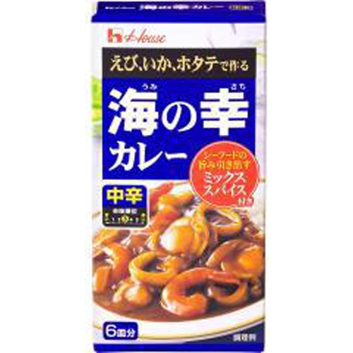 ハウス 海の幸カレー 中辛120g