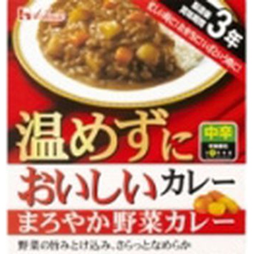 ハウス 温めずにおいしいカレーまろやか野菜200g | 商品紹介 | お菓子