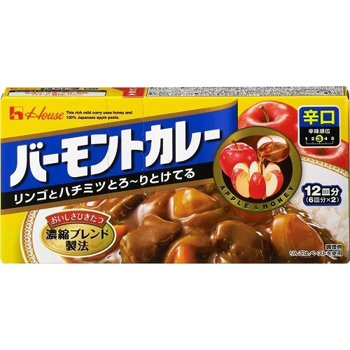 ハウス バーモントカレー辛口 230g