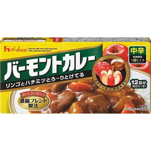 ハウス バーモントカレー中辛 230g