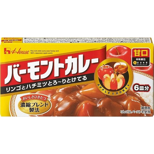 ハウス バーモントカレー甘口 115g