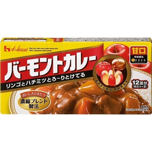 ハウス バーモントカレー甘口 230g