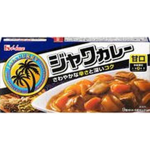 ハウス ジャワカレー甘口 185g