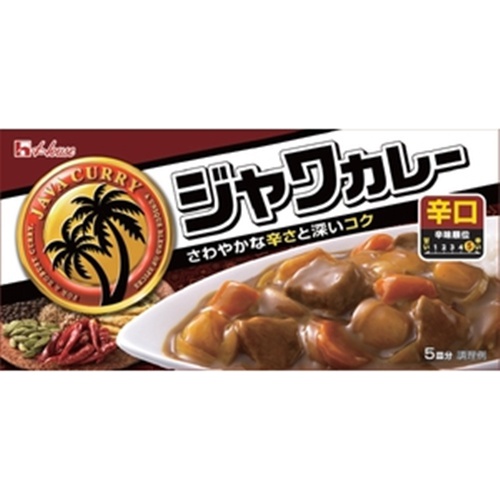 ハウス ジャワカレー辛口 104g