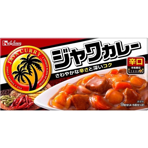 ハウス ジャワカレー辛口 185g