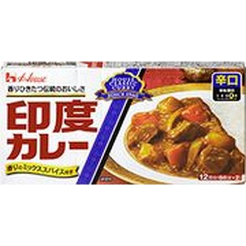 ハウス 印度カレー辛口 230g