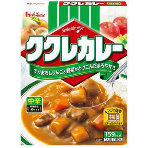 ハウス ククレカレー 中辛180g