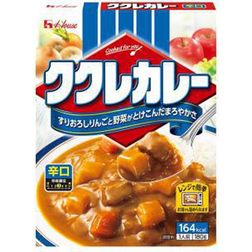 ハウス ククレカレー 辛口180g