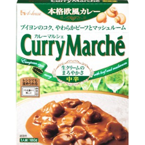 ハウス カレーマルシェ 中辛 180g