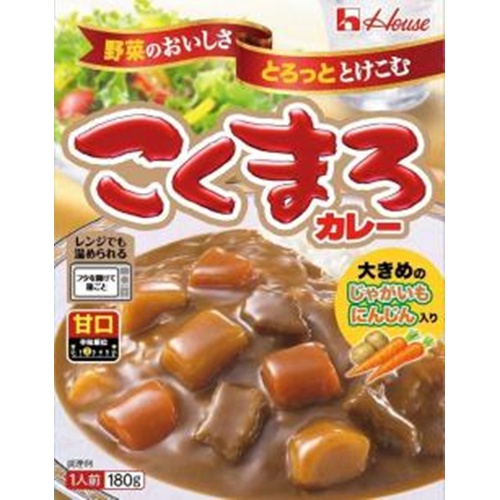 ハウス レトルトこくまろカレー甘口 180g