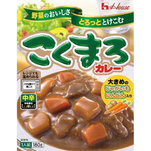 ハウス レトルトこくまろカレー中辛 180g