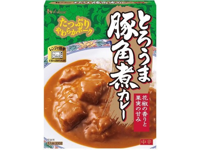 ハウス とろうま豚角煮カレー<中辛>200g