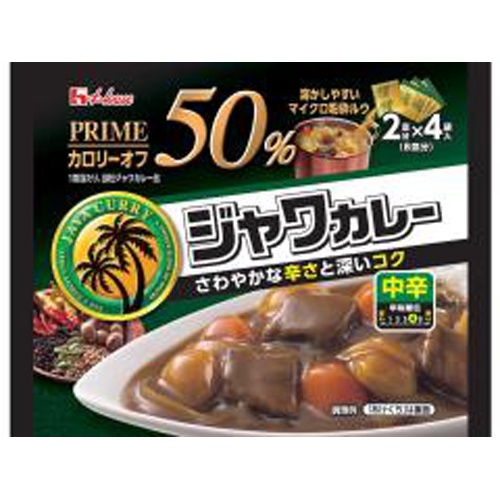 ハウス プライムジャワカレールウ中辛 112g