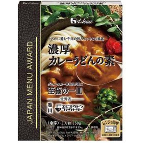 ハウス JMA 濃厚カレーうどんの素150g