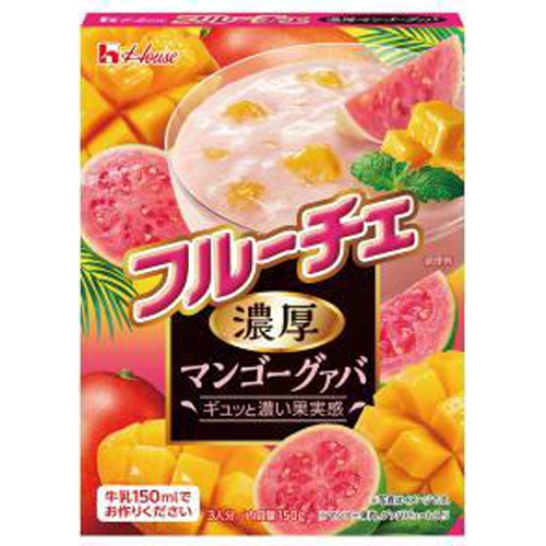 ハウス フルーチェ 濃厚マンゴーグァバ150g