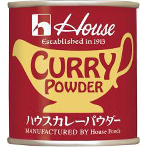 ハウス カレーパウダー 缶入り35g