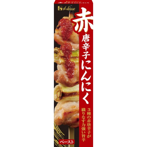 ハウス 赤唐辛子にんにく 40g