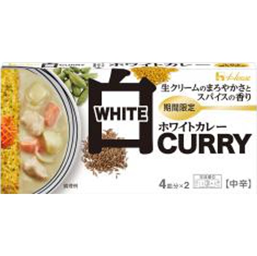 ハウス ホワイトカレー中辛 140g