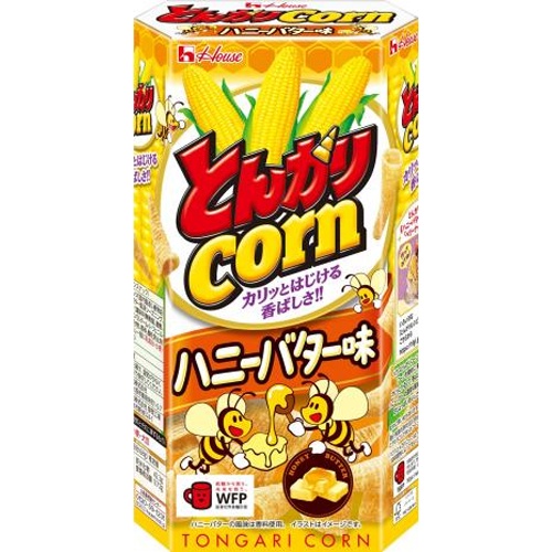 ハウス とんがりコーン ハニーバター味68g【08/11 新商品】