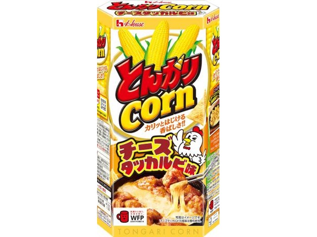 ハウス とんがりコーン チーズタッカルビ味68g【02/16 新商品】