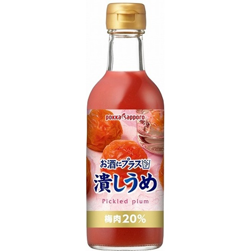 ポッカ お酒にプラス潰しうめ 300ml