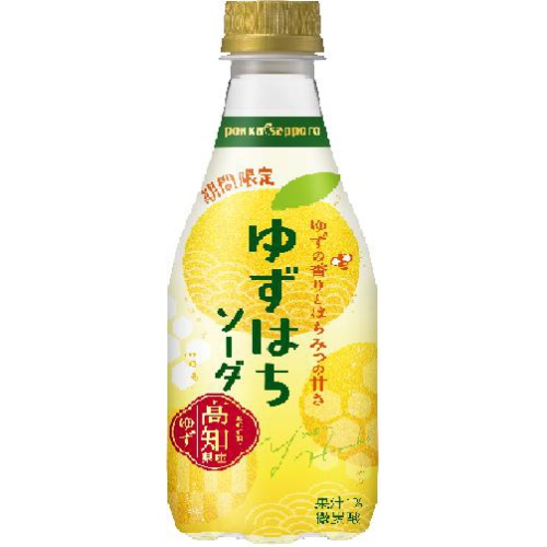 ポッカS ゆずはちソーダ P410ml