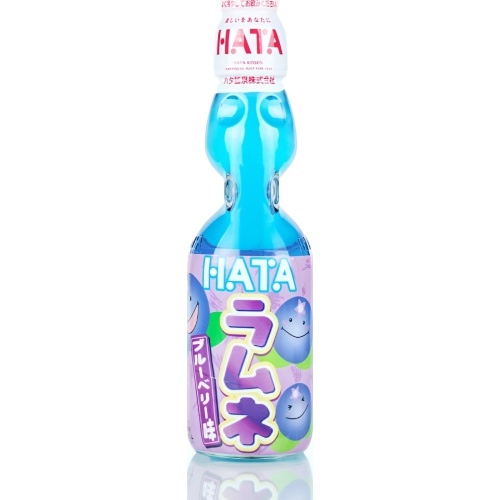 ハタ 瓶ラムネ ブルーベリー味200ml【05/02 新商品】