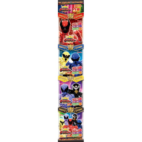 フルタ キングオージャーグミ4連 | 商品紹介 | お菓子・駄菓子の仕入れ 