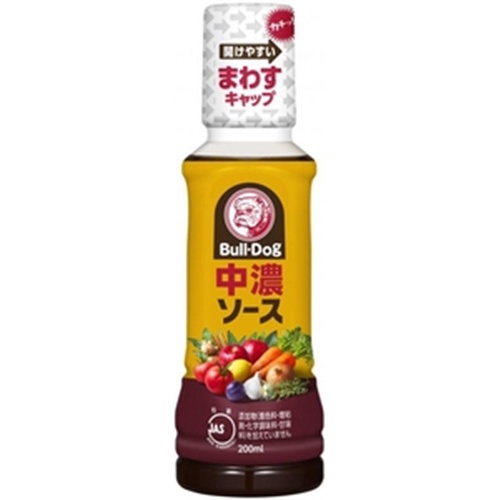 ブルドック 中濃ソース 200ml