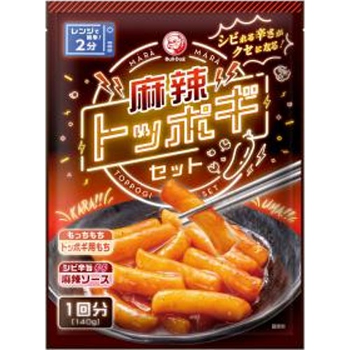 ブルドック 麻辣トッポギセット 140g【08/08 新商品】