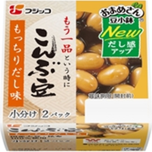 フジッコ おまめさん豆小鉢 こんぶ豆65g×2