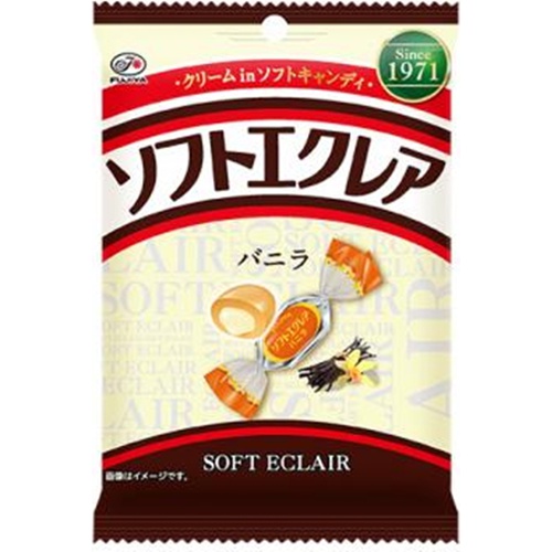 不二家 ソフトエクレア バニラ袋45g