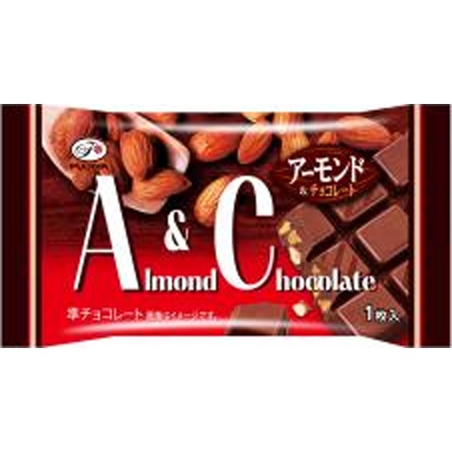 不二家 アーモンド&チョコレート 1枚【09/16 新商品】