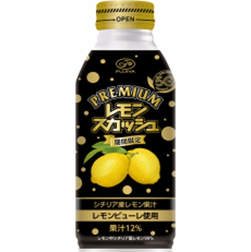 不二家 プレミアムレモンスカッシュ 380ml【04/21 新商品】