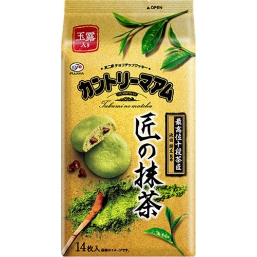 不二家　カントリーマアム　匠の抹茶14枚