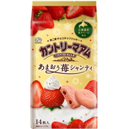 不二家 14枚カントリーM(あまおう苺シャンティ)