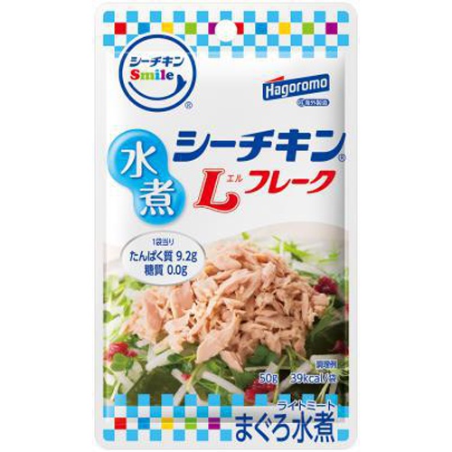 はごろも シーチキンSmile水煮Lフレーク50g