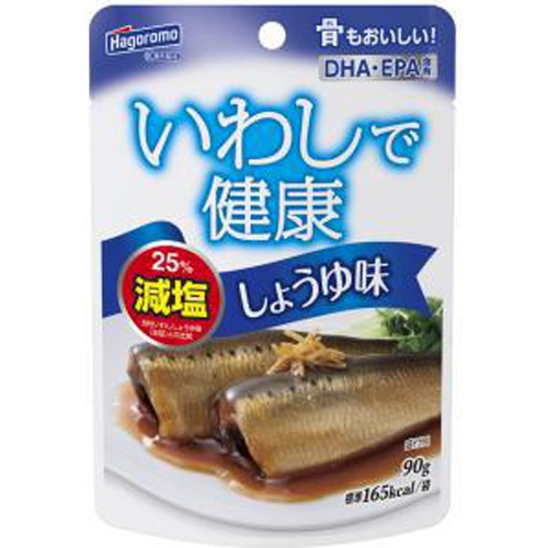 はごろも いわしで健康 しょうゆ味パウチ90g