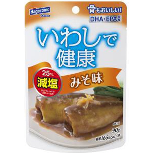 はごろも いわしで健康 みそ味パウチ90g