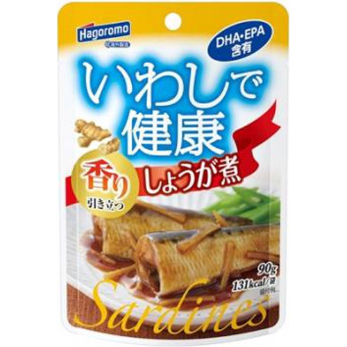 はごろも いわしで健康しょうが煮パウチ 90g