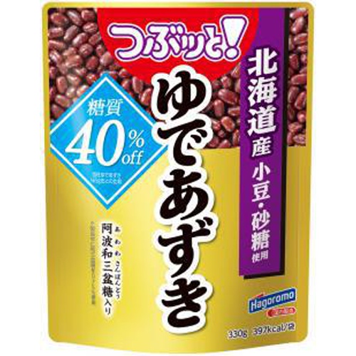 はごろも つぶッと!ゆであずき 糖質オフ330g