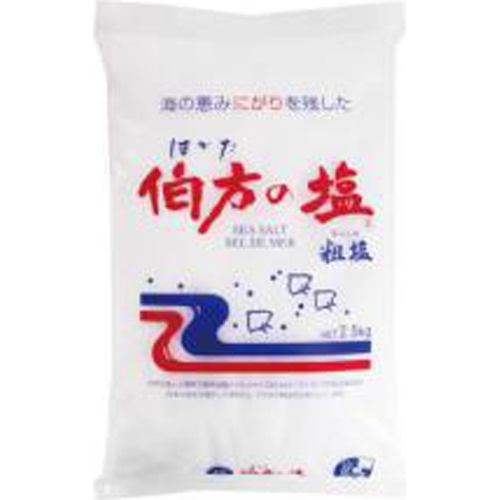 伯方の塩 粗塩2.5kg(業)