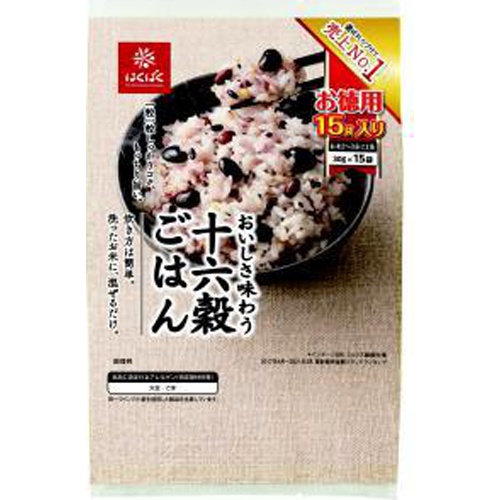 はくばく 味わう十六穀ごはん 30g×15