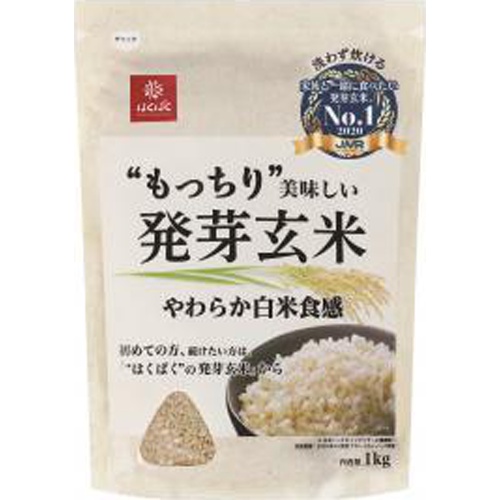 はくばく もっちり美味しい発芽玄米1kg