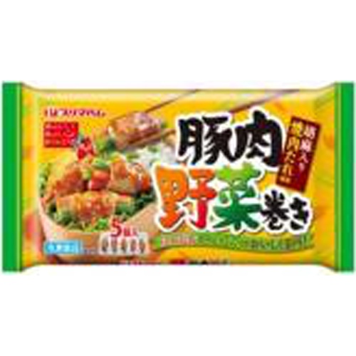 プリマ(冷食)豚肉野菜巻き 90g