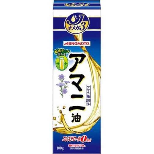 味の素 アマニ油 100g鮮度ボトル