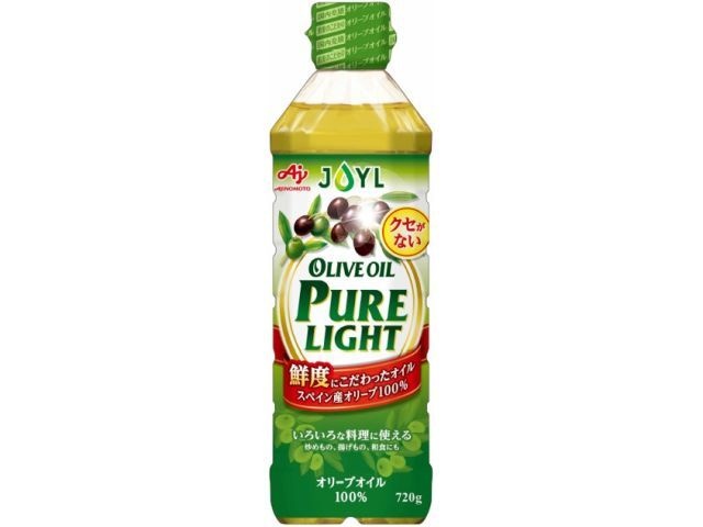 ◆味の素 オリーブオイルピュアライト720g【03/01 新商品】