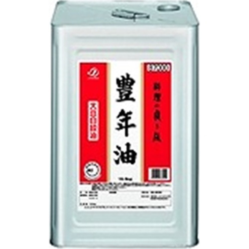 Jオイル 豊年油[大豆白絞油] 16.5kg(業)